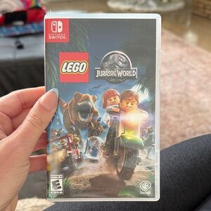 LEGO Jurassic World Nintendo Switch Game - Red and Green Adventure